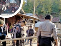 MASYARAKAT DESA SOKI KEMBALI BLOKIR JALAN, POLISI TURUN DENGAN PERALATAN TEMPUR LENGKAP