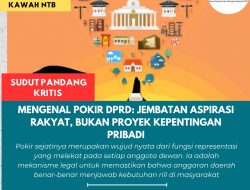 Mengenal Pokir DPRD: Jembatan Aspirasi Rakyat, Bukan Proyek Kepentingan Pribadi