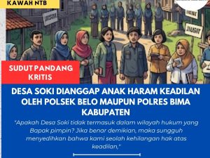 Desa Soki Dianggap Anak Haram Keadilan Oleh Polsek Belo Maupun Polres Bima Kabupaten
