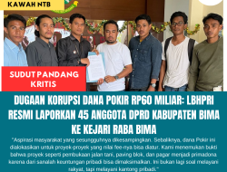 Dugaan Korupsi Dana Pokir Rp60 Miliar: LBHPRI Resmi Laporkan 45 Anggota Dprd Kabupaten Bima Ke Kejari Raba Bima