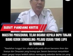 Maestro Prosedural Telah Bicara! Kepala BKPH Tunjuk Biang Kerok Sonokeling: Pelaku Usaha Yang Lupa Isi Formulir