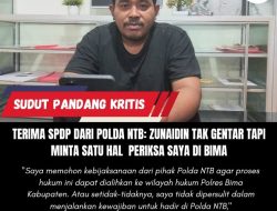 Terima SPDP Dari Polda NTB: Zunaidin Tak Gentar Tapi Minta Satu Hal, Periksa Saya Di Bima