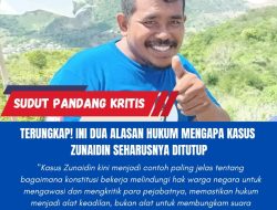 Terungkap! Ini Dua Alasan Hukum Mengapa Kasus Zunaidin Seharusnya Ditutup