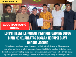 LBHPRI Resmi Laporkan Pimpinan Cabang Bulog Bima Ke Kejari Atas Dugaan Korupsi Biaya Angkut Jagung