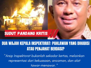 Dua Wajah Kepala Inspektorat: Pahlawan yang Dihabisi atau Penjahat Berdasi?