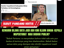 Kemarin Bilang Data Jadi Abu Kini Klaim Aman: Kepala Inspektorat  Mau Bodohi Publik?