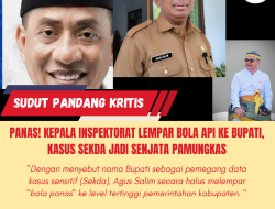 PANAS! Kepala Inspektorat Lempar Bola Api ke Bupati, Kasus Sekda Jadi Senjata Pamungkas