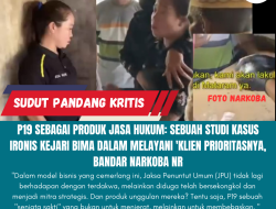 P19 Sebagai Produk Jasa Hukum: Sebuah Studi Kasus Ironis Kejari Bima dalam Melayani Klien Prioritasnya, Bandar Narkoba NR