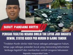 Perusak Fasilitas Negara Dinilai Tak Layak Jadi Anggota Dewan, Status Kader PKB Nurdin di Ujung Tanduk
