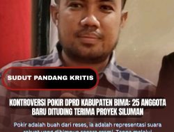 Kontroversi Pokir DPRD Kabupaten Bima: 25 Anggota Baru Dituding Terima Proyek Siluman