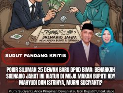 Pokir Siluman 25 Dewan Baru DPRD Bima: Benarkah Skenario Jahat Ini Diatur di Meja Makan Bupati Ady Mahyudi dan Istrinya, Murni Suciyanti?