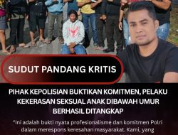 Pihak Kepolisian Buktikan Komitmen, Pelaku Kekerasan Seksual Anak Dibawah Umur Berhasil Ditangkap 