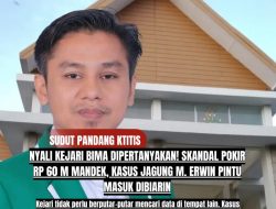 Nyali Kejari Bima Dipertanyakan! Skandal Pokir Rp 60 M Mandek, Kasus Jagung M. Erwin Pintu Masuk Dibiarin