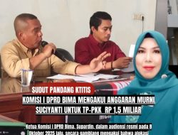Komisi I DPRD Bima Mengakui Anggaran Murni Suciyanti Untuk TP-PKK Rp 1,5 Miliar