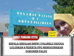 Kepala Sekolah SMPN 5 Palibelo Diduga Loloskan 8 Peserta PPG Menggunakan Dokumen Palsu