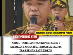 Abdul Haris, Mantan Kepsek SMPN 5 Palibelo: 6 Nama Itu, Termasuk Taufik, Tak Pernah Saya SK-kan