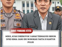 Miris, Ayah Dikeroyok 3 Anak Termasuk Oknum DPRD Bima: Sang Ibu Bongkar Fakta di Kantor Polisi