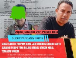 Surat Sakti Di Propam Cuma Jadi Bungkus Kacang: Aiptu Junaidin Penipu Yang Paling Handal Bahkan Kebal Terhadap Hukum