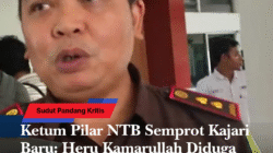 Ketum Pilar NTB Semprot Kajari Baru: Heru Kamarullah Diduga Jadi Bunker Pelindung Tiga Koruptor Sondosia 431 Juta