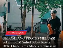 GELOMBANG PROTES MELUAS! Sekjen BOM Sulsel Sebut Ketua DPRD Kab. Bima Mabuk Kekuasaan Terkait Skandal Pokir 31 M