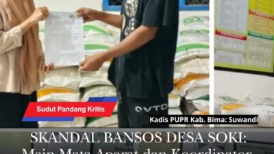SKANDAL BANSOS DESA SOKI: Main Mata Aparat dan Koordinator, Warga Mampu Borong Beras 20 Kg, Si Miskin Menjerit!