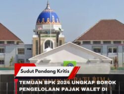 Temuan BPK 2024 Ungkap Borok Pengelolaan Pajak Walet di Kabupaten Bima, Ratusan Gedung Tak Berizin, Uang Negara Menguap