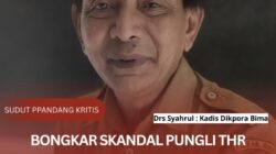 BONGKAR SKANDAL PUNGLI GURU BIMA: Mustahil Tanpa Restu Kadis Dikpora Syahrul, Uang Admin Dinas Jadi Bukti Telanjang!
