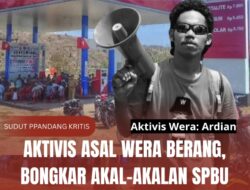 Aktivis Asal Wera Berang, Bongkar Akal-Akalan SPBU Wera yang Pura-Pura Bego