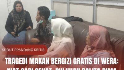 Tragedi Makan Bergizi Gratis di Wera: Niat Cari Sehat, Puluhan Balita Bima Malah Berakhir di Ranjang Puskesmas!