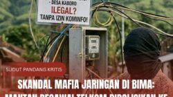 SKANDAL MAFIA JARINGAN DI BIMA: Mantan Pegawai Telkom Dipolisikan ke Tipidter Atas Dugaan Bisnis WiFi Ilegal Berkedok Legalitas Bodong