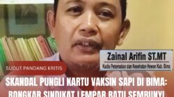 Skandal Pungli Kartu Vaksin Sapi di Bima: Bongkar Sindikat Lempar Batu Sembunyi Tangan di Bawah Kendali Kadis Disnakeswan Zainal Arifin
