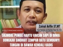 Skandal Pungli Kartu Vaksin Sapi di Bima: Bongkar Sindikat Lempar Batu Sembunyi Tangan di Bawah Kendali Kadis Disnakeswan Zainal Arifin