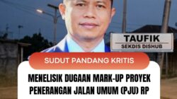 Menelisik Dugaan Mark-Up Proyek Penerangan Jalan Umum (PJU) Rp 5,5 Miliar yang Menyeret PPK Taufik Dishub Bima