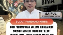 Dari Perampokan Volume Hingga BBM Subsidi:Misteri Tanah Diet Ketat Rumdis Bima, Tanda Tangan Magis PPK Saiful Bahri Bikin Rp 350 Juta Menguap!