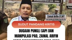 Dugaan Pungli Sapi dan Manipulasi PAD, Zainal Arifin Kadis Disnakkeswan Bima Akan Segera Dilaporkan ke Kejari