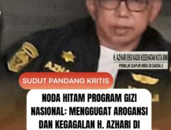 Noda Hitam Program Gizi Nasional: Menggugat Arogansi dan Kegagalan H. Azhari di Dapur Sadia 2