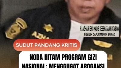 Noda Hitam Program Gizi Nasional: Menggugat Arogansi dan Kegagalan H. Azhari di Dapur Sadia 2