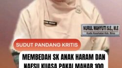 Membedah SK Anak Haram dan Nafsu Kuasa Pakai Mahar 100 Juta Ala Nurul Wahyuti Kadis Kesehatan Bima